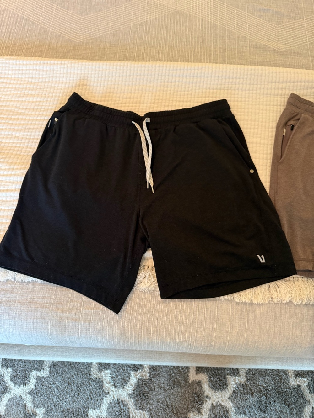 Vuori Ponto Performance Short 7" Athletic Drawstring Shorts x2 pair